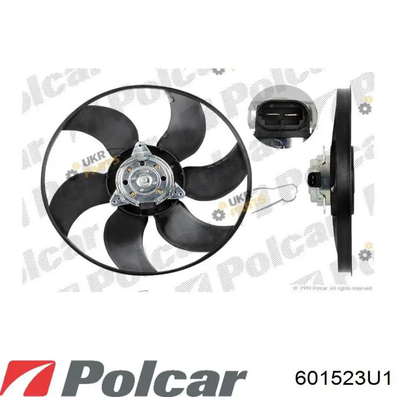 601523U1 Polcar Electroventilador del motor