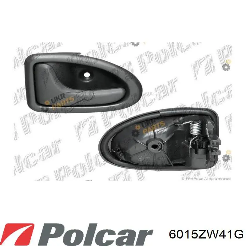 6015ZW41G Polcar manecilla de puerta, equipamiento habitáculo, delantera izquierda