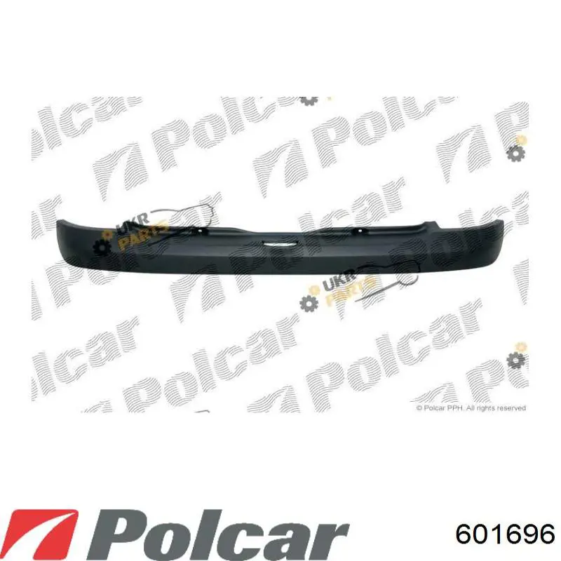 601696 Polcar parachoques trasero