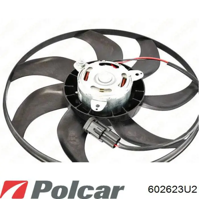 602623U2 Polcar ventilador (rodete +motor refrigeración del motor con electromotor completo)