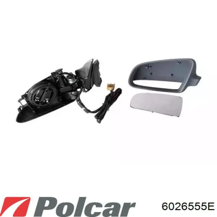 Cristal de retrovisor exterior derecho Renault (RVI) 7701052624