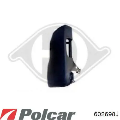 4400476 Opel parachoques trasero, parte derecha