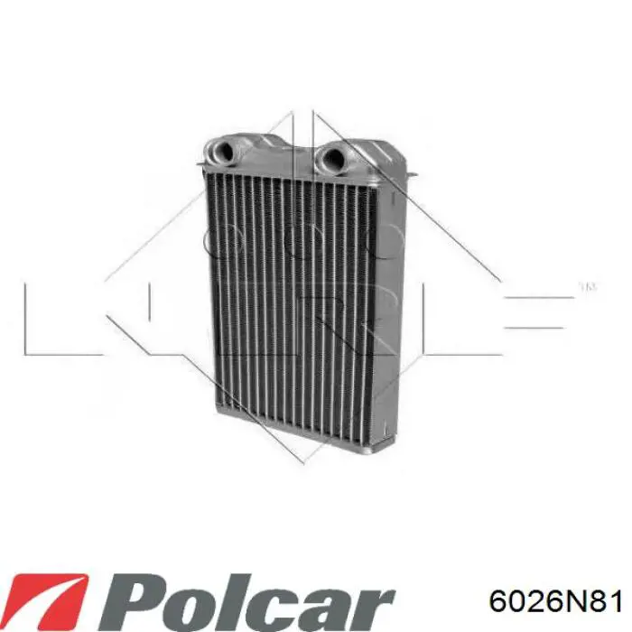 6026N81 Polcar radiador calefacción