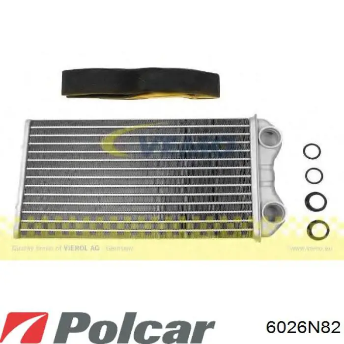 Radiador calefacción 6026N82 Polcar
