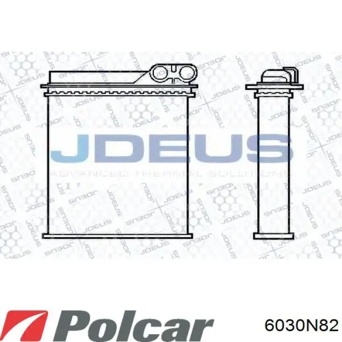 6030N8-2 Polcar radiador de calefacción