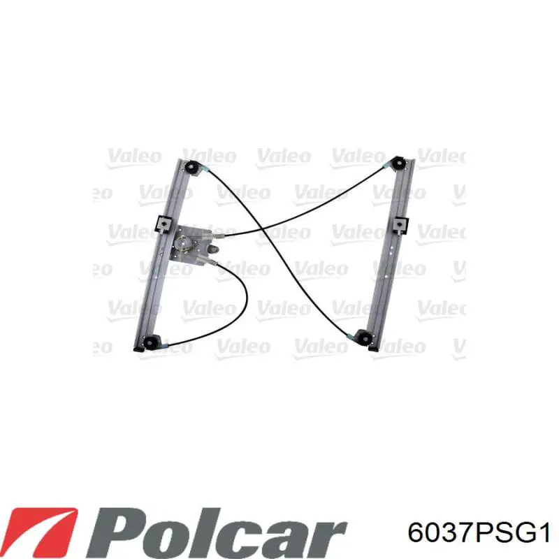 Comprar 6037PSG1 Polcar Mecanismo de elevalunas delantero izquierdo