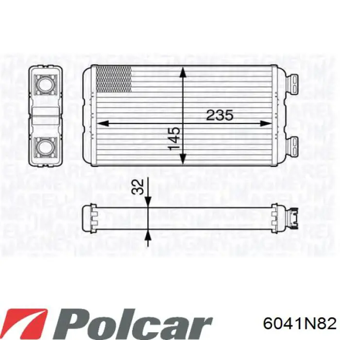 Calefactor Polcar 6041N82
