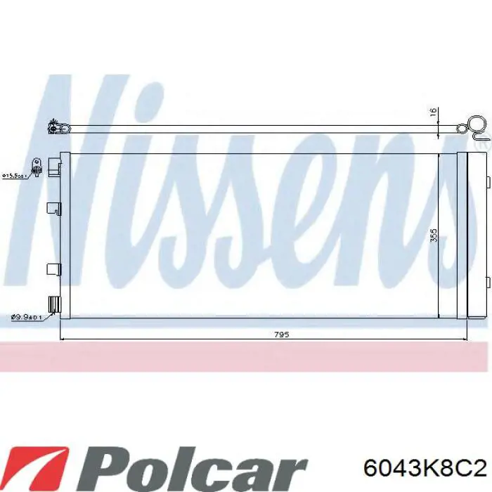 Aire acondicionado capacitor Polcar 6043K8C2 precio, desde 125,57 EUR