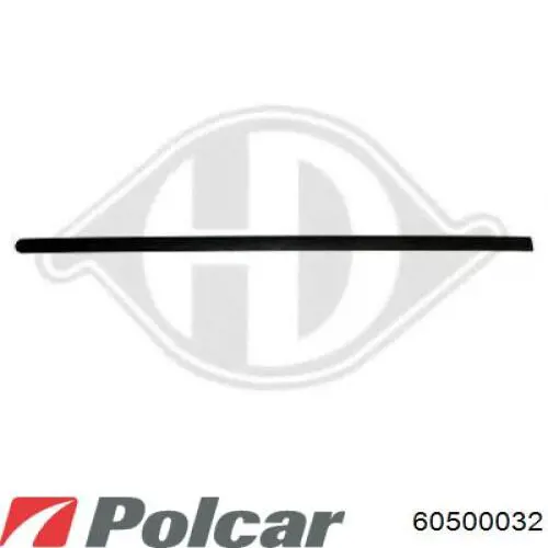 60500032 Polcar moldura de la puerta delantera derecha