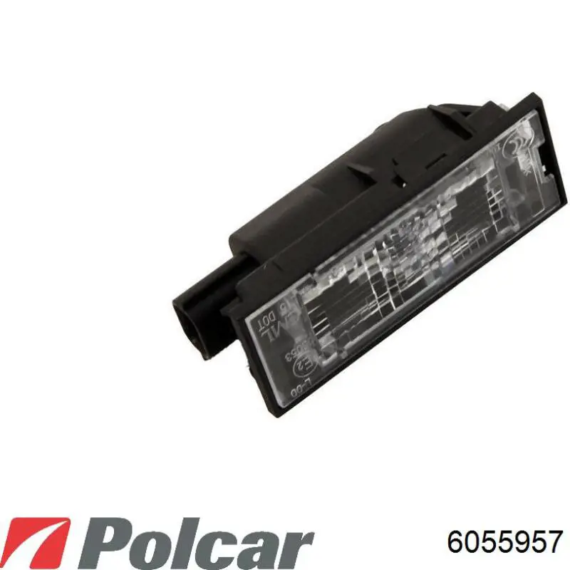 Luz matricula 6055957 Polcar