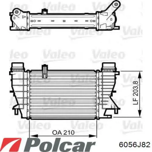 Radiador de aire de admisión Renault (RVI) 8200471885A precio, desde 70,42 EUR