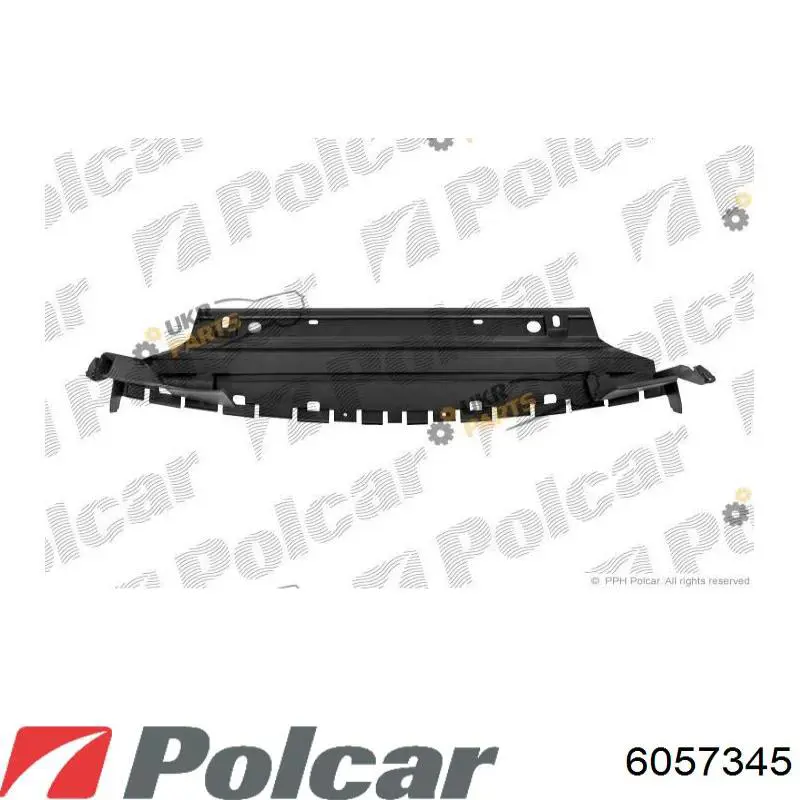 Cubierta, parachoques delantero Polcar 6057345 precio, desde 35,39 EUR