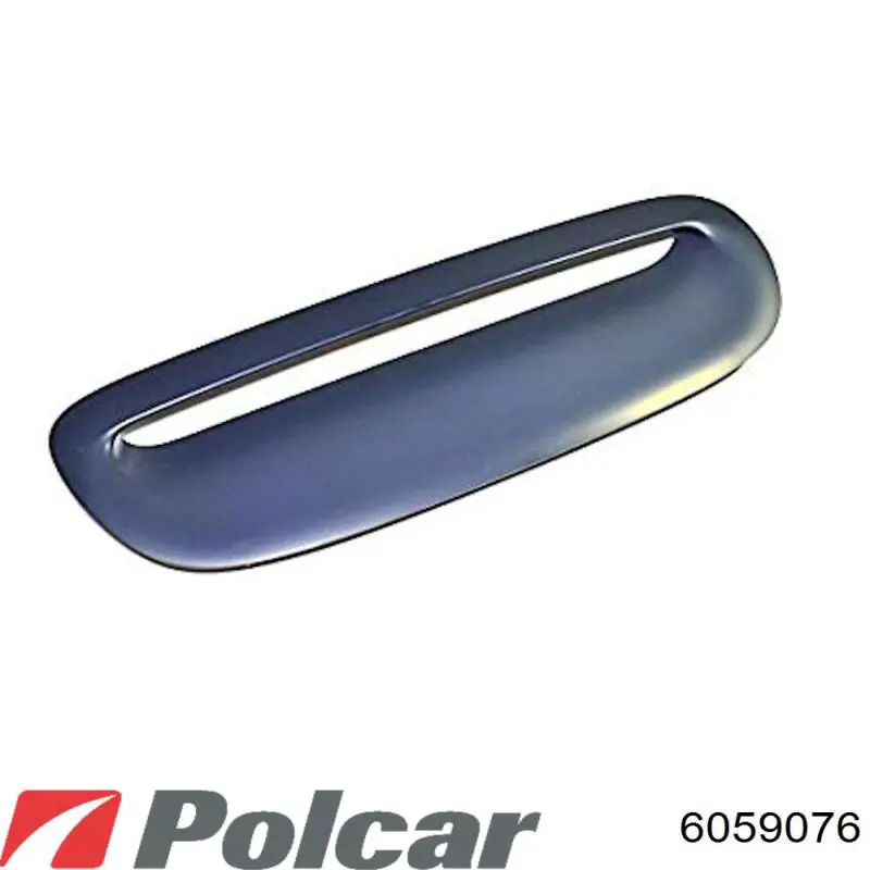 605907-6 Polcar soporte de parachoques delantero izquierdo