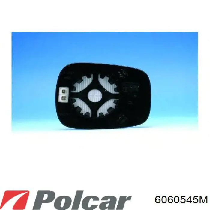 6060545M Polcar cristal de espejo retrovisor exterior izquierdo