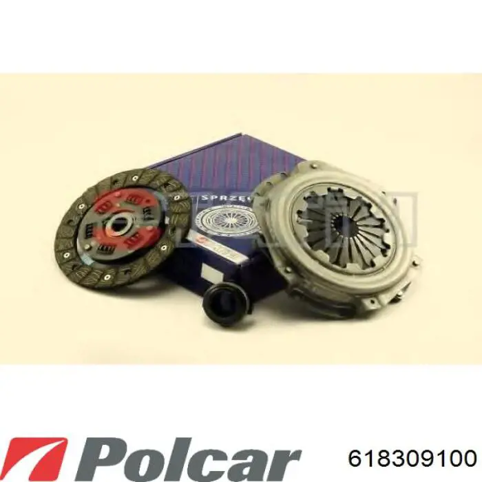 618309100 Polcar kit de embrague (3 partes)