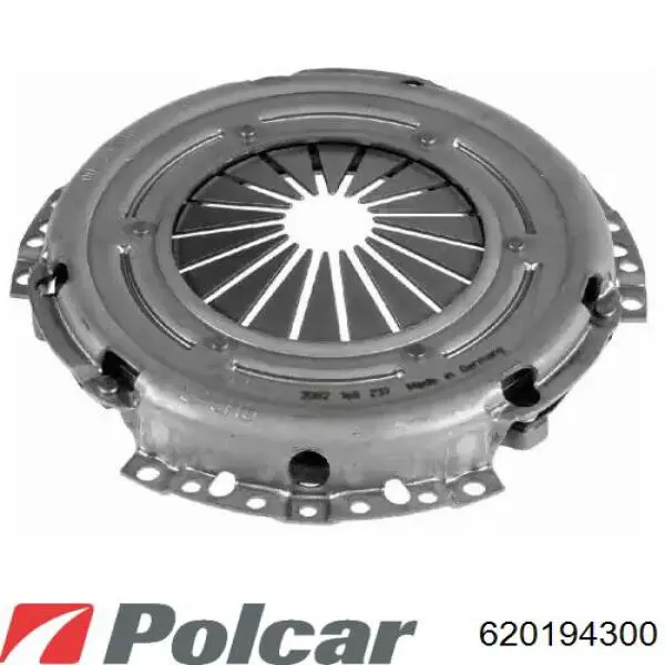 620 1943 00 Polcar kit de embrague (3 partes)