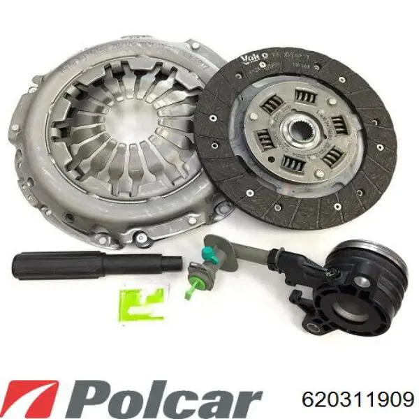 620 3119 09 Polcar kit de embrague (3 partes)