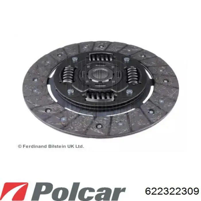 622 3223 09 Polcar kit de embrague (3 partes)