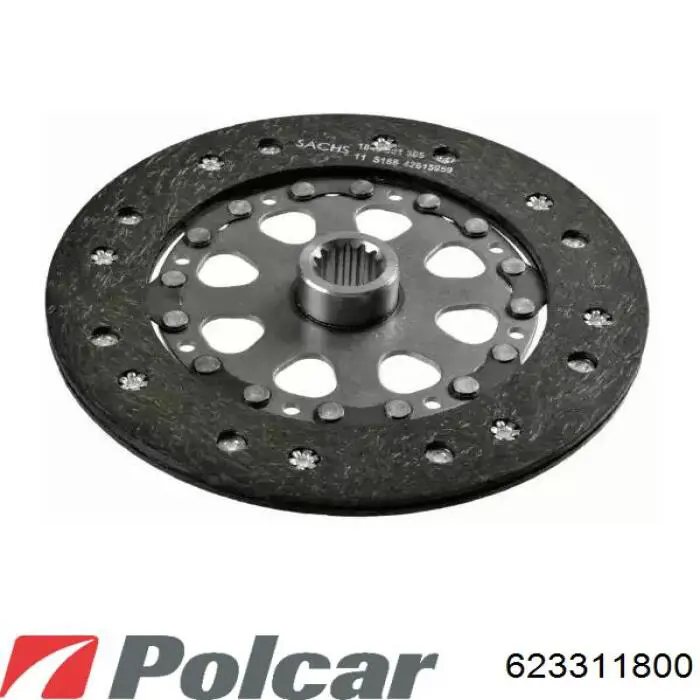 623311800 Polcar kit de embrague (3 partes)