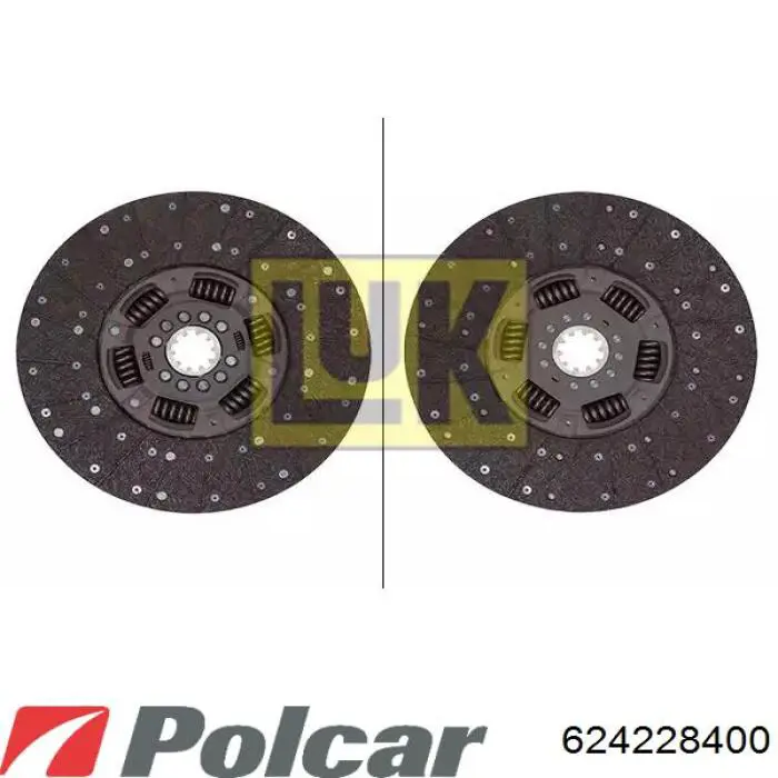 VA826452 Polcar kit de embrague (3 partes)