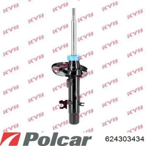 624 3034 34 Polcar kit de embrague (3 partes)