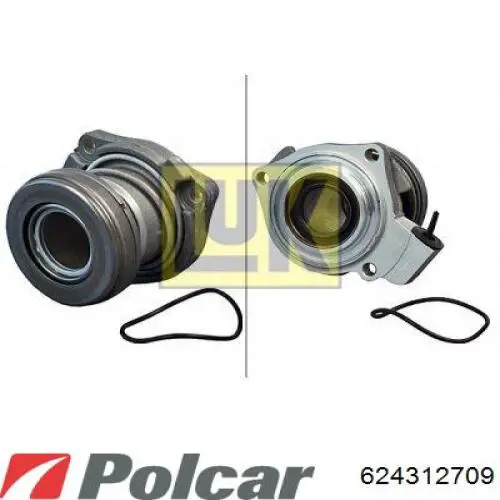 624 3127 09 Polcar kit de embrague (3 partes)