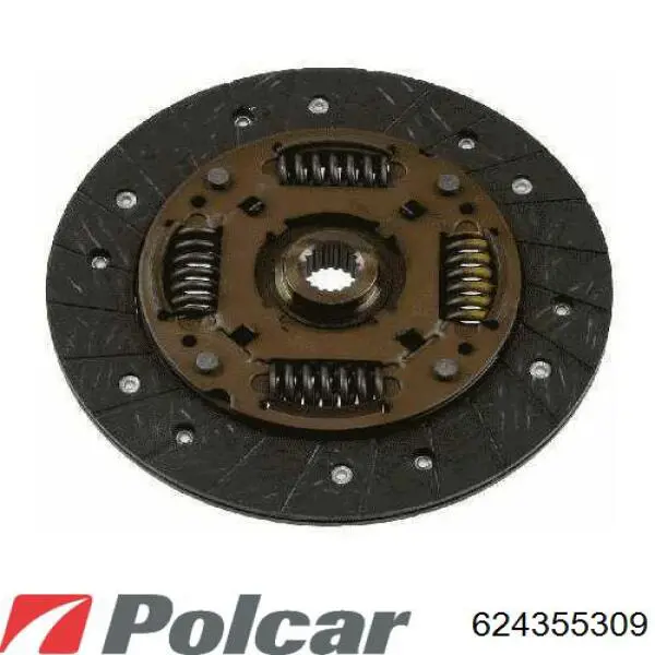 624 3553 09 Polcar embrague