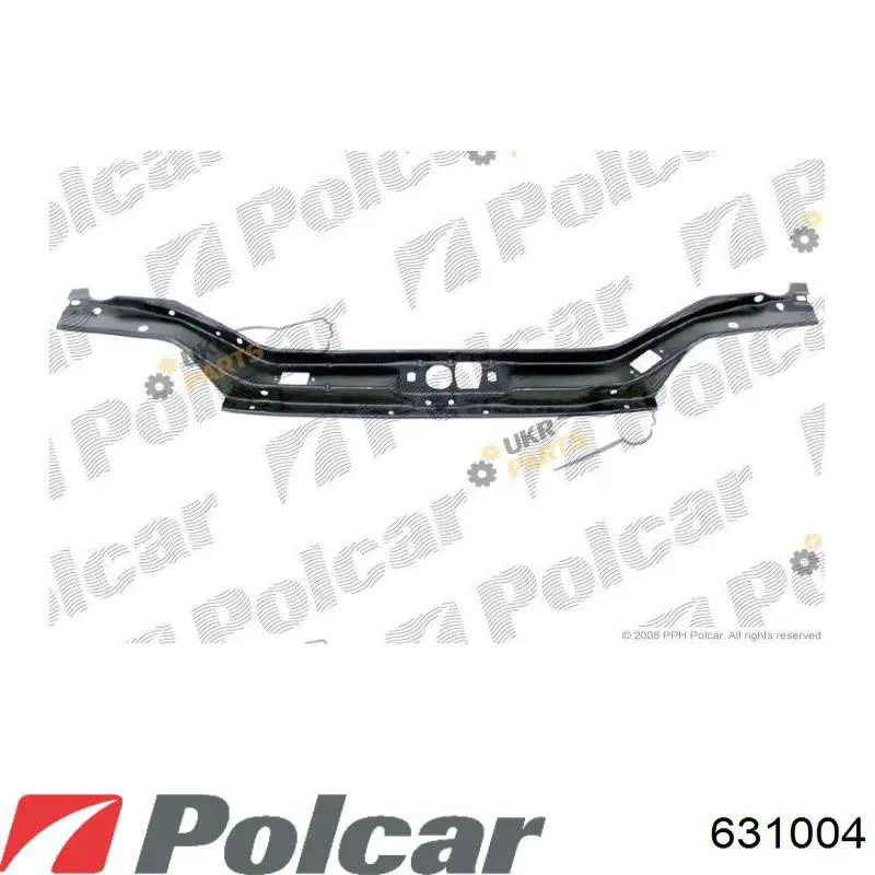 631004 Polcar soporte de radiador completo