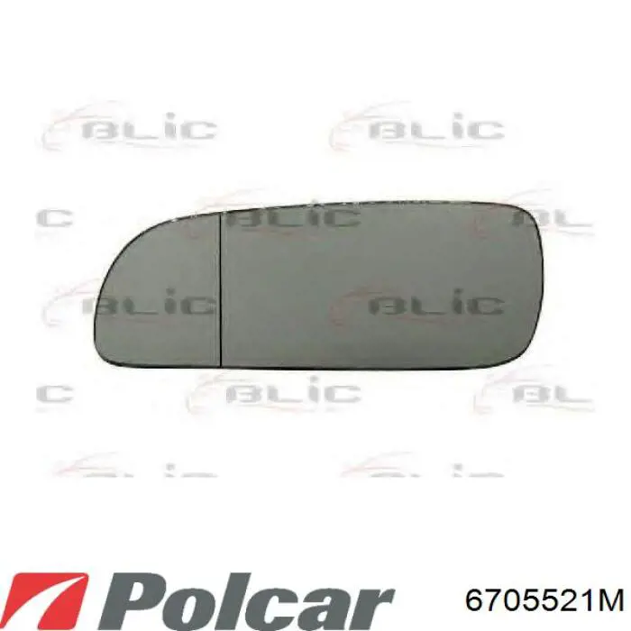 Comprar 6102021252127P 4max Cristal de espejo retrovisor derecho