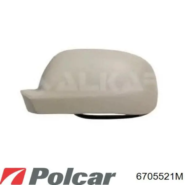 Cristal de espejo retrovisor derecho 6102021252127P 4max