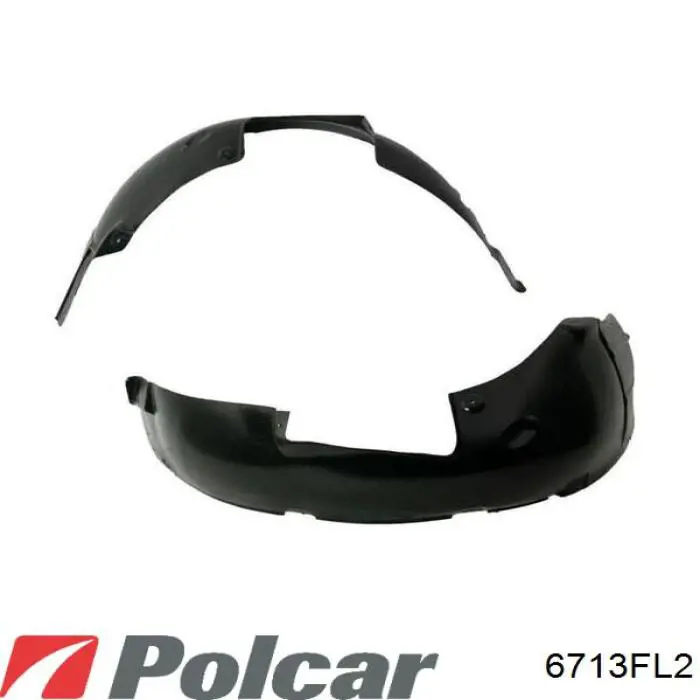 Comprar 6K0809961B VAG Guardalodos interior izquierdo, guardafango delantero