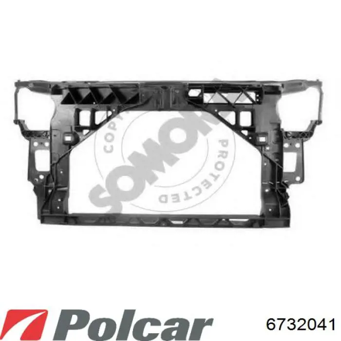 Panel de soporte del radiador y montaje de faros Polcar 6732041 precio, desde 92,71 EUR