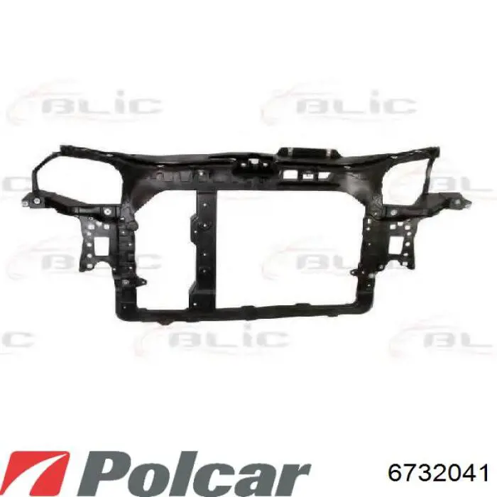 Soporte de radiador completo Seat Ibiza 4 6J5, 6P1
