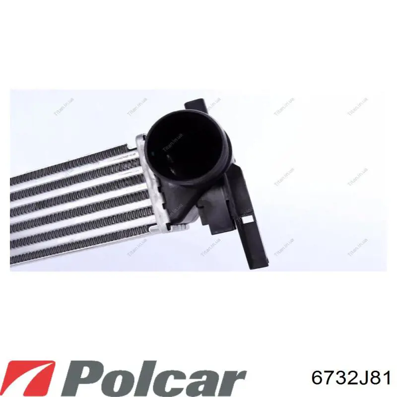 6732J8-1 Polcar intercooler