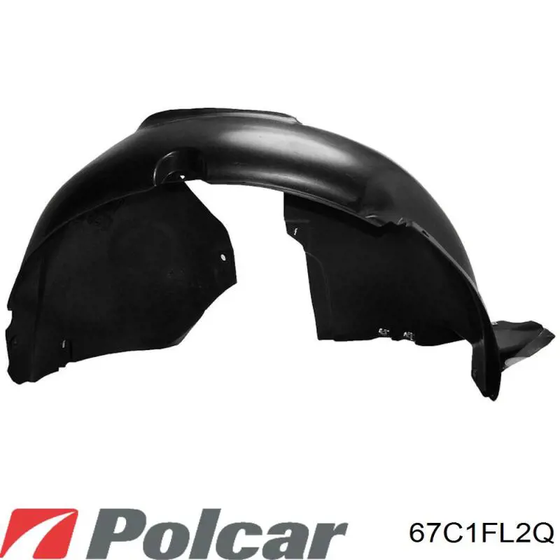 Guardalodos interior izquierdo, guardafango delantero Polcar 67C1FL2Q precio, desde 28,18 EUR