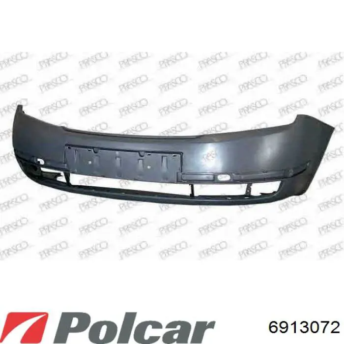 6913072 Polcar Paragolpes delantero