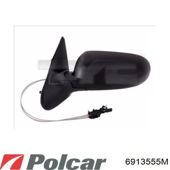 Cristal de retrovisor exterior derecho VAG 1U1857522C