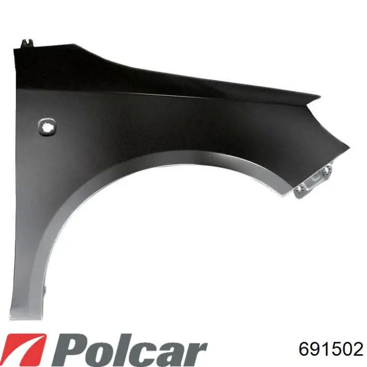 691502 Polcar Aleta delantera