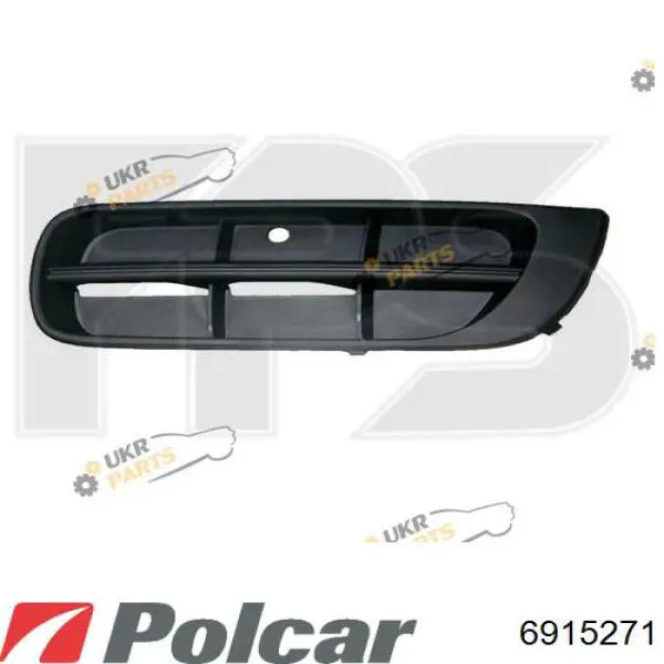 691527-1 Polcar rejilla de antinieblas delantera izquierda