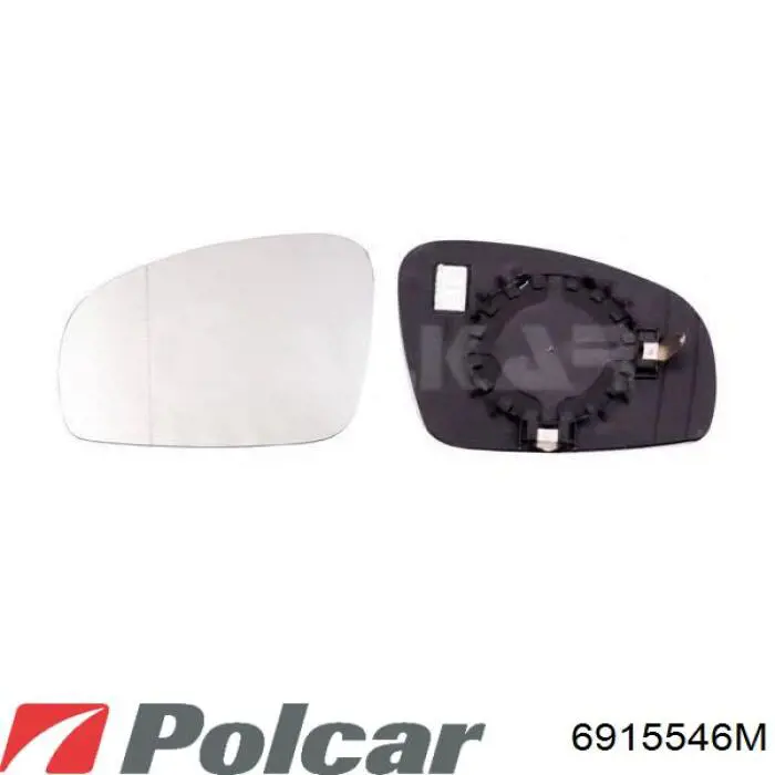 6915546M Polcar cristal de espejo retrovisor exterior izquierdo