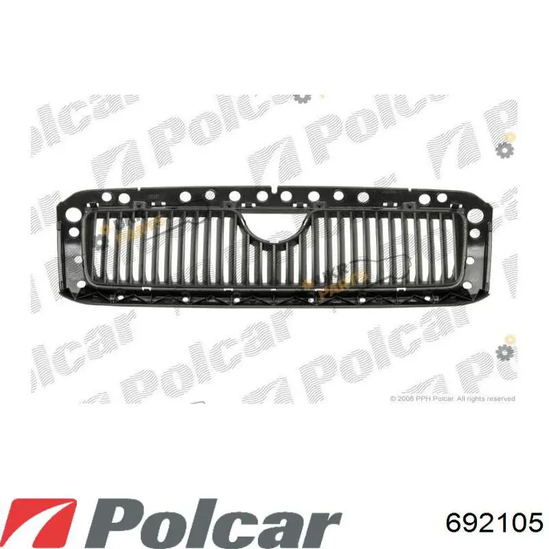 Rejilla delantera Polcar 692105 precio, desde 83,10 EUR