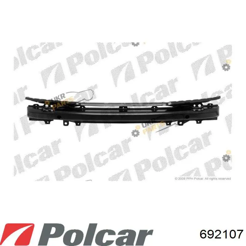 692107 Polcar Paragolpes delantero