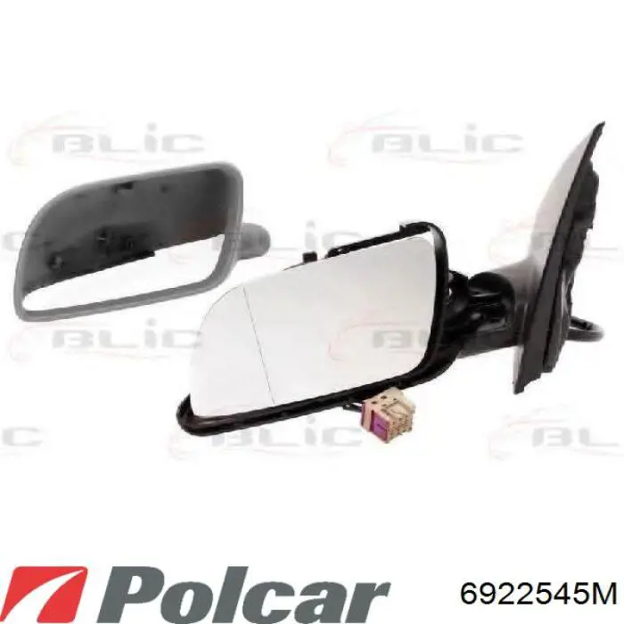 Cristal de espejo retrovisor exterior izquierdo SPJ L0495 precio, desde 11,87 EUR