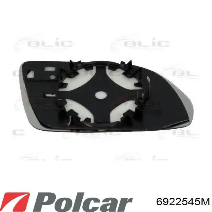 6922545M Polcar cristal de espejo retrovisor exterior izquierdo