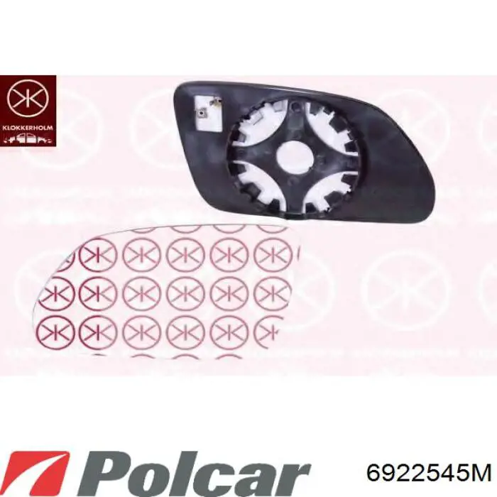 Cristal de Retrovisor Exterior Izquierdo SPJ L0495