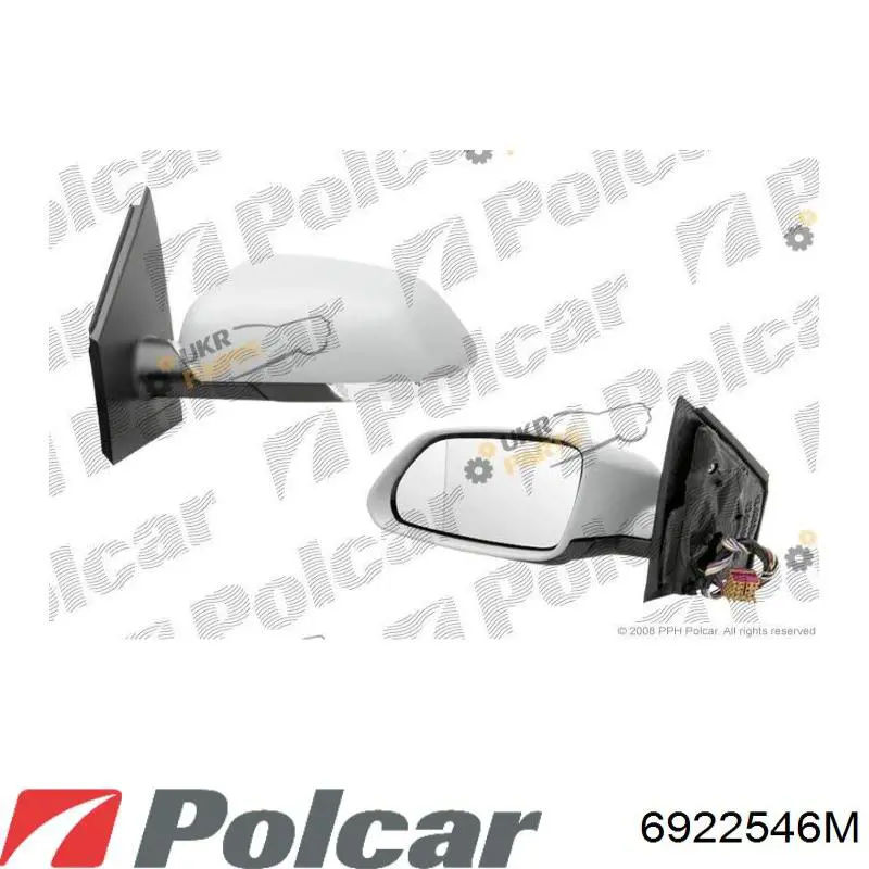 Cristal de Retrovisor Exterior Izquierdo SPJ L0497