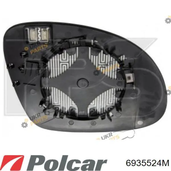 Espejo de retrovisor derecho 5L1857508B VAG