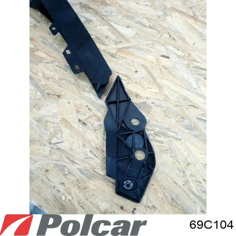 69C104 Polcar soporte de radiador completo