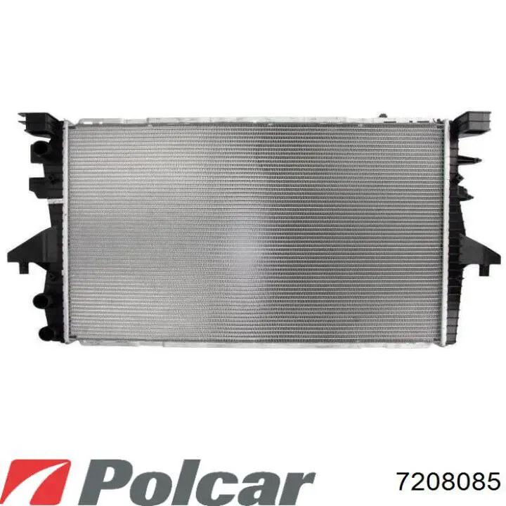 720808-5 Polcar radiador refrigeración del motor