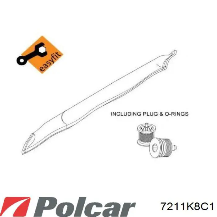 Condensador aire acondicionado para Subaru Impreza GF